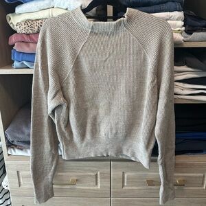 Free People Mock Neck Sweater